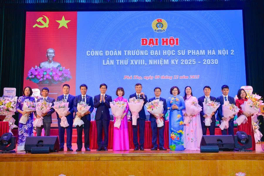 Đại hội Công đoàn Trường ĐHSP Hà Nội 2 lần thứ XVIII, nhiệm kỳ 2025 - 2030