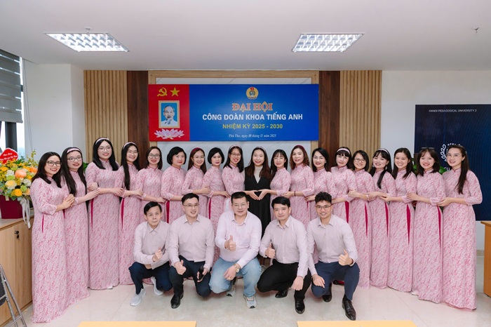 Đại hội Công đoàn Khoa Tiếng Anh nhiệm kỳ 2025-2030 thành công tốt đẹp