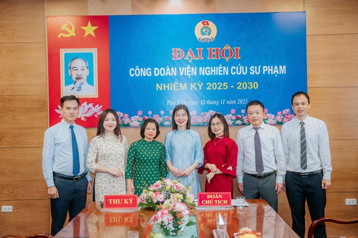 Đại hội Công đoàn Viện NCSP - Trường ĐHSP Hà Nội 2 nhiệm kỳ 2025-2030