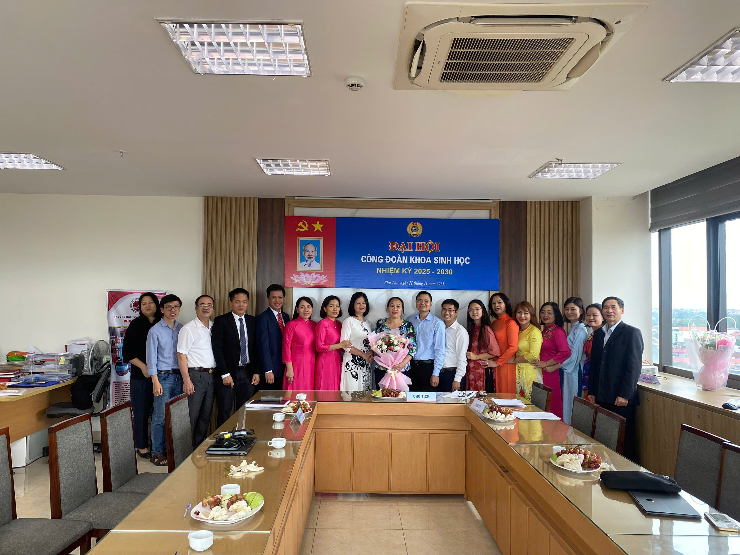 Đại hội Công đoàn khoa Sinh học nhiệm kỳ 2025-2030