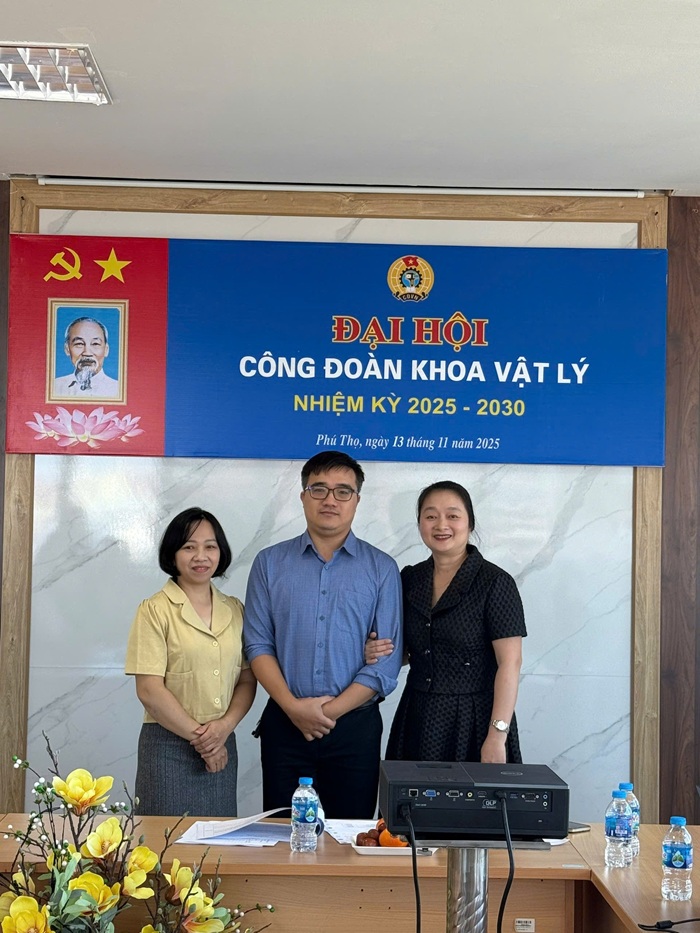 Khoa Vật lý tổ chức Đại hội Công đoàn nhiệm kỳ 2025 - 2030