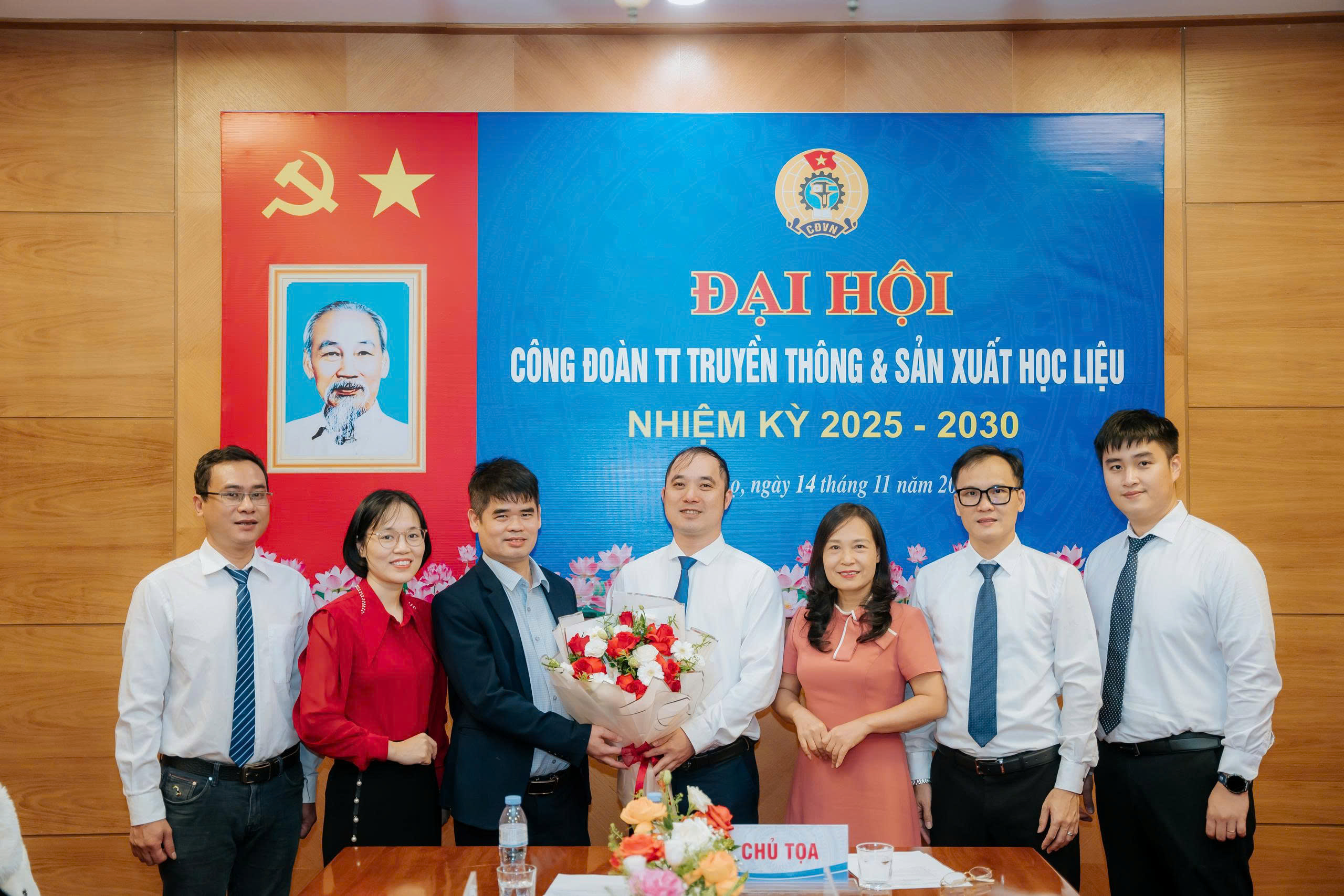 Đại hội Công đoàn Trung tâm Truyền thông và Sản xuất học liệu lần thứ nhất