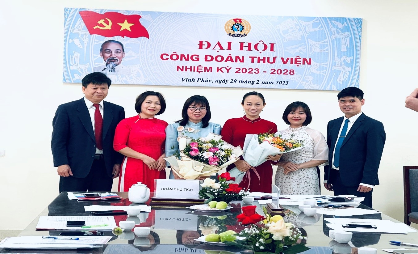 Đại hội Công đoàn Thư viện, nhiệm kỳ 2023 - 2028 thành công tốt đẹp