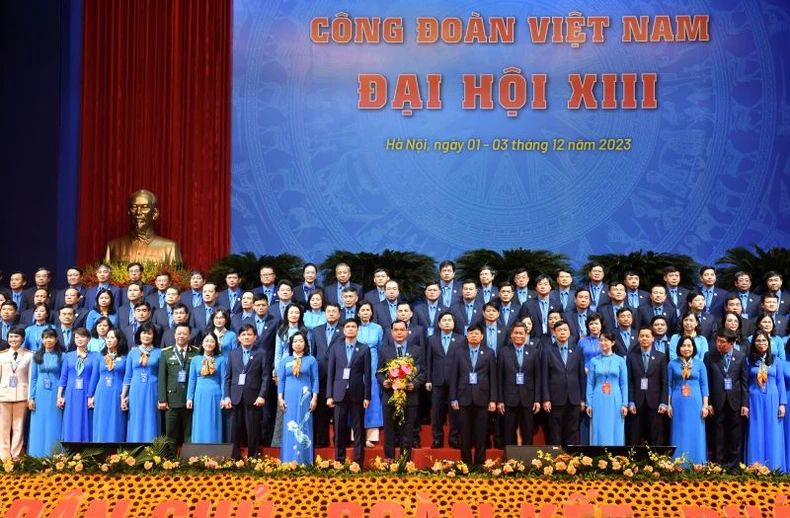 ĐẠI HỘI XIII CÔNG ĐOÀN VIỆT NAM THÀNH CÔNG TỐT ĐẸP