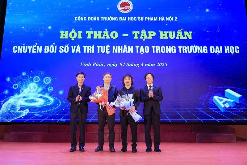 Hội thảo - Tập huấn với chủ đề “Chuyển đổi số và trí tuệ nhân tạo trong trường đại học”